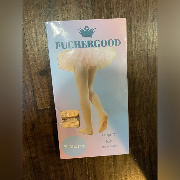 Girl’s  Convertible Transition Tights for Ballet Dance, Gymnastics - Picture 8 of 12